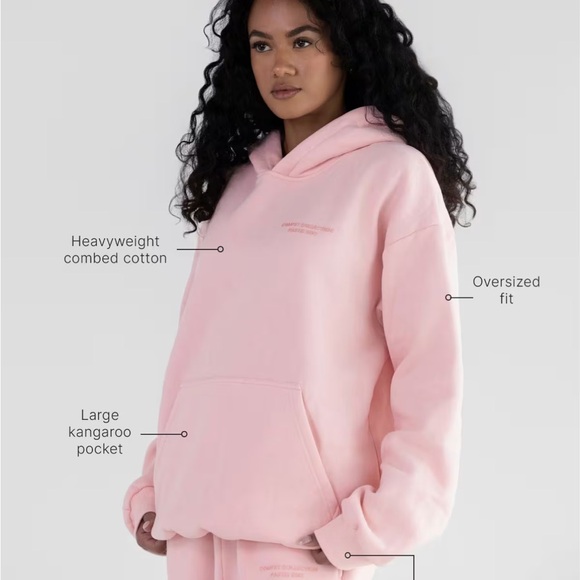 Comfrt Limited Edition Bubblegum Pastel Hoodie - Picture 5 of 9